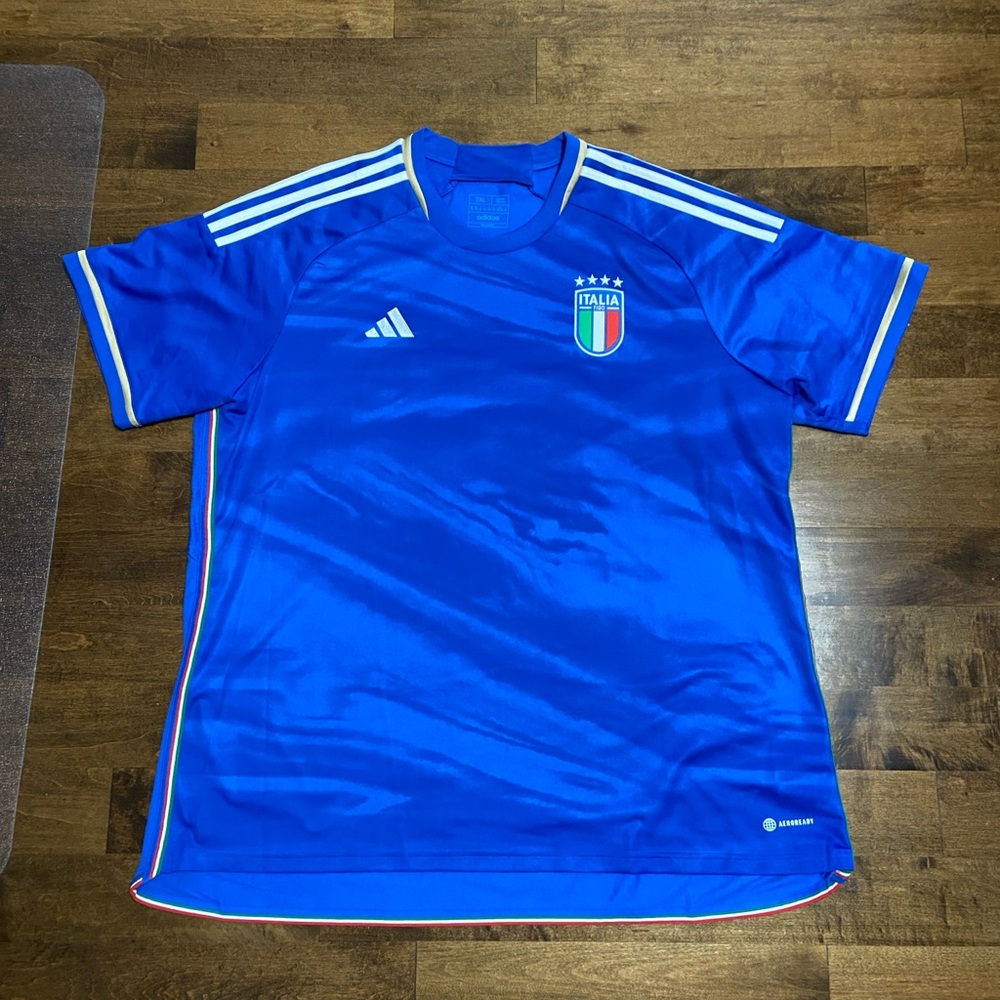 Italy 2023 Adidas Home Kit Jersey